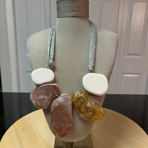 Anthropologie Whisper Bib Necklace